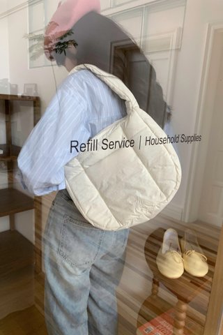 The Puffy Bag in White