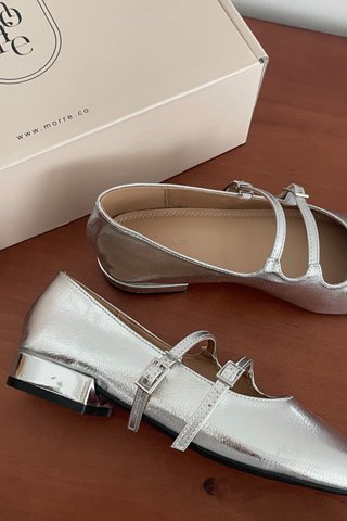 Marry Mary Heels in Silver