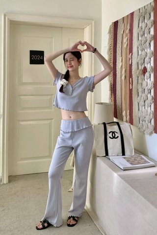 Lovfee comfty Trousers in Lilac