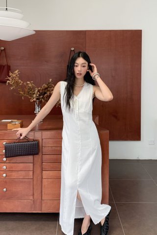 Carmena Crochet-Trim Dress