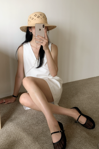 Blinks Mesh Flat in Black