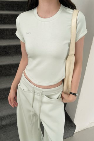 Kira Baby Tee in Green