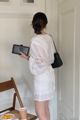 Jenny Crochet Skirt in White